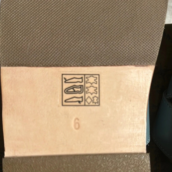 Free People Stormy Sea Sloan Sandals size 6 NIB - Picture 3 of 5